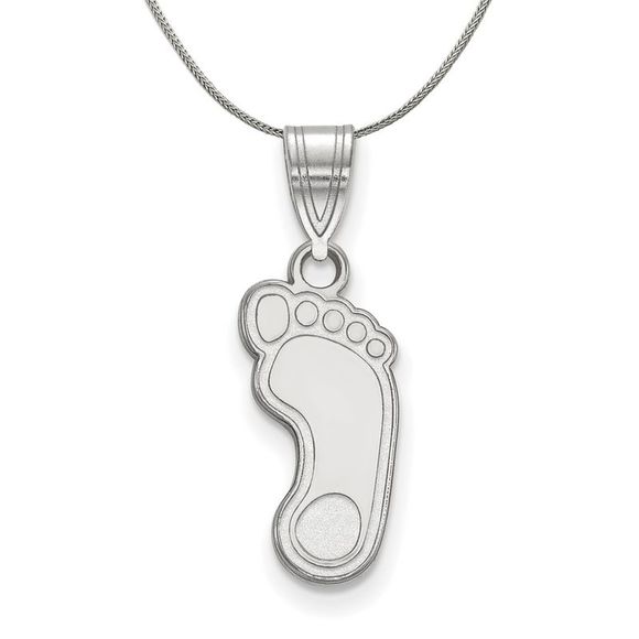 Sterling Silver North Carolina Medium Pendant Necklace - 20 Inch - Picture 1 of 7